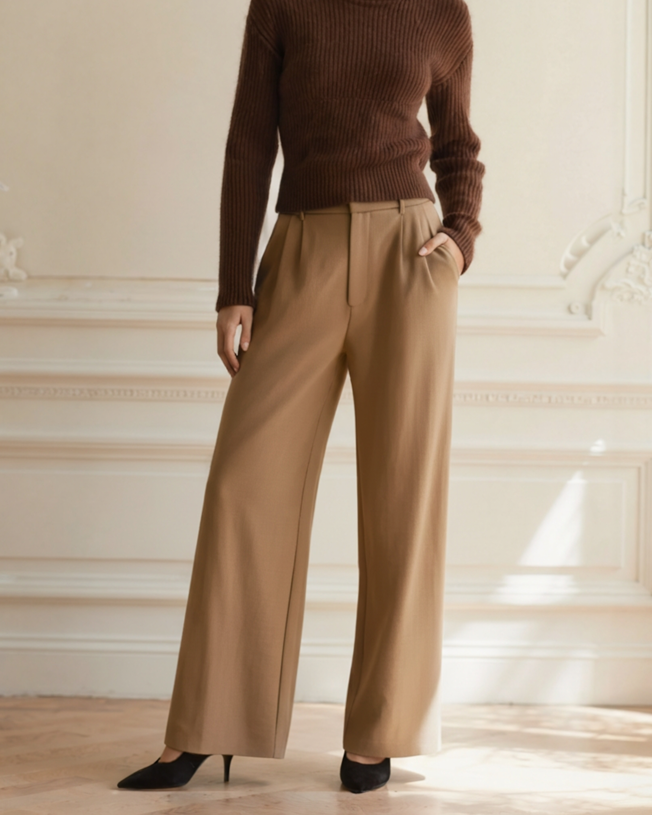 Serena Wide-Leg Trousers | Savile & Co.