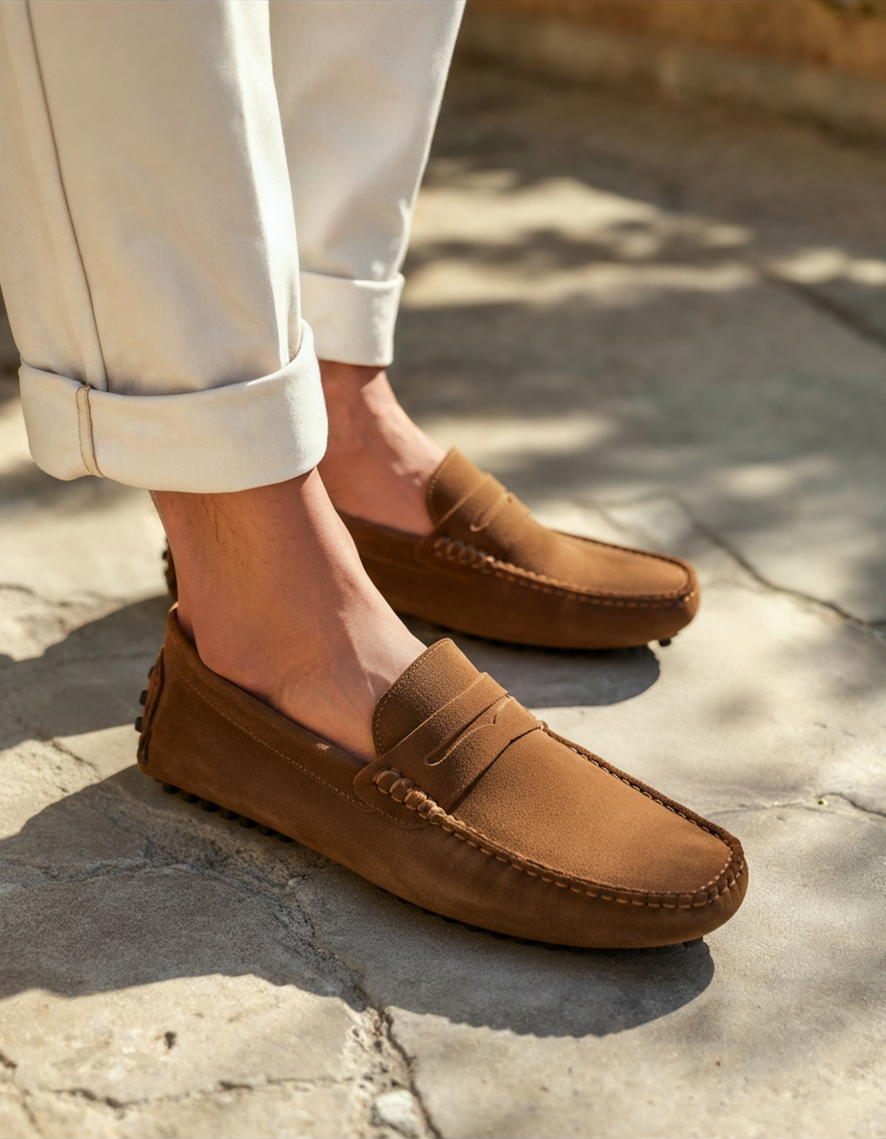 Suede Driver Loafers | Savile & Co.