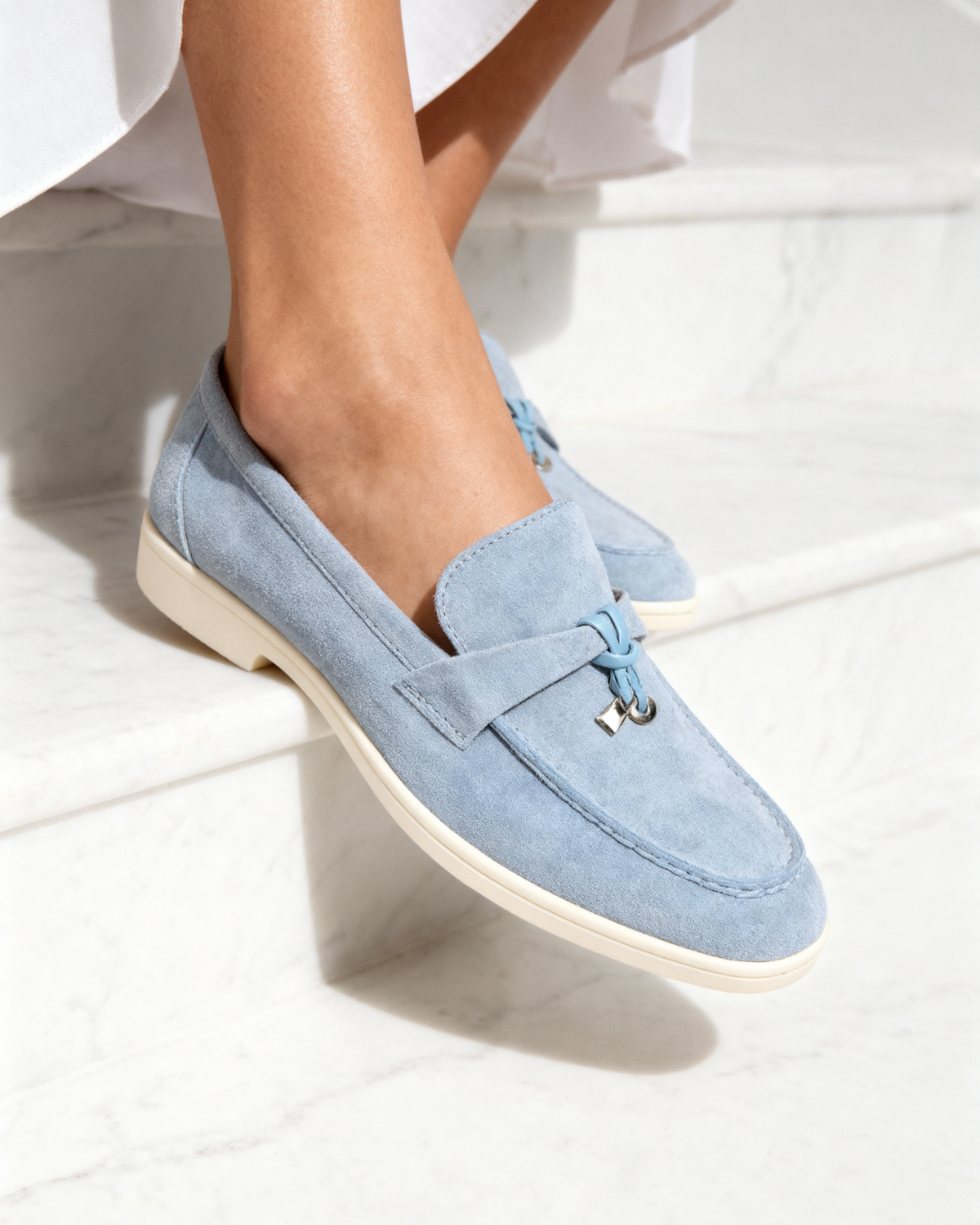 Suede Lady Loafers | Savile & Co.