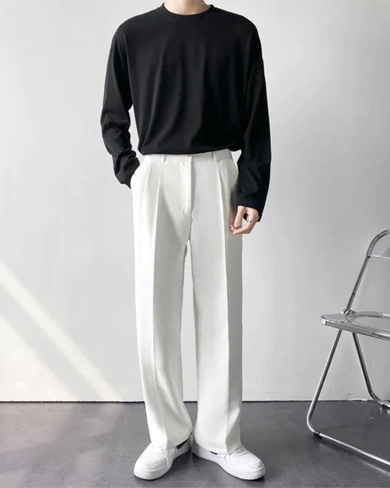 Paris Wide Fit Pantalon | Savile & Co.