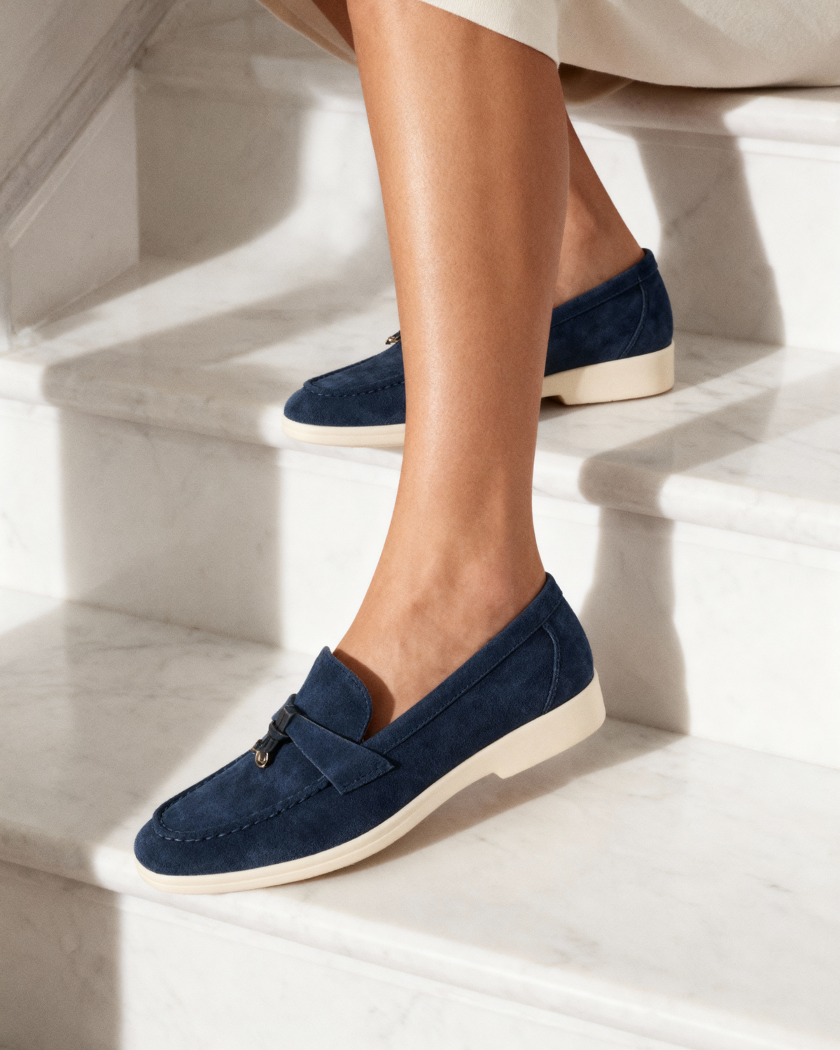 Suede Lady Loafers | Savile & Co.
