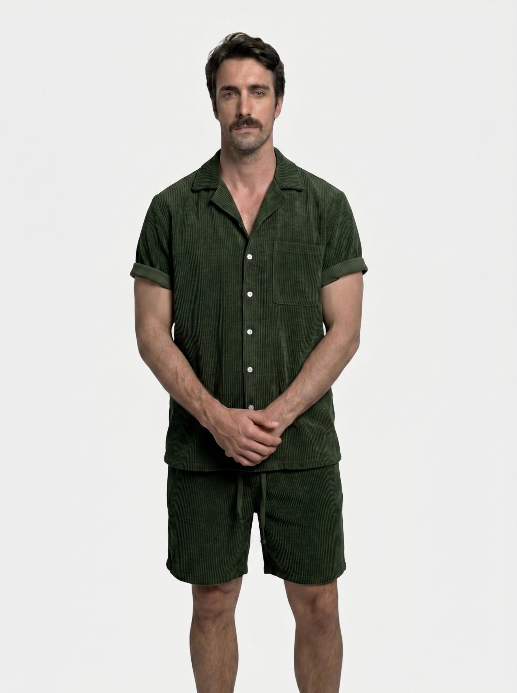Summer Corduroy Set Shorts and Shirt | Savile & Co.