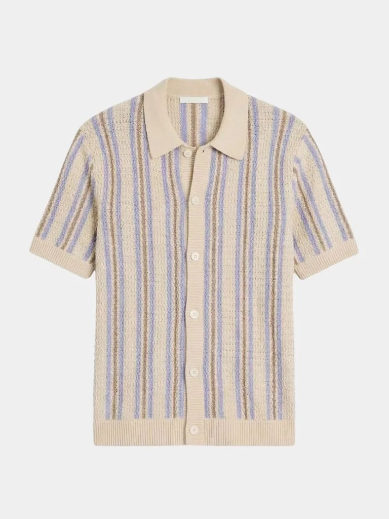 Atlantic Frame Knit Polo | Savile & Co.