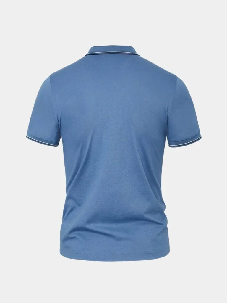Azure Classic Polo | Savile & Co.