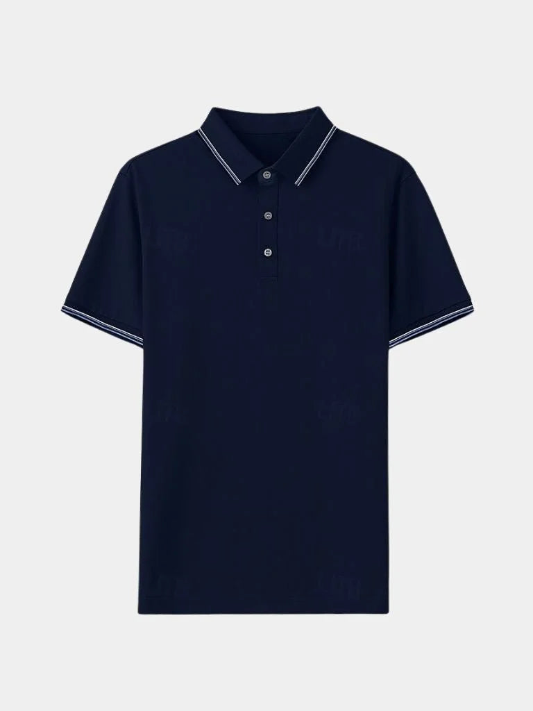 Azure Classic Polo | Savile & Co.