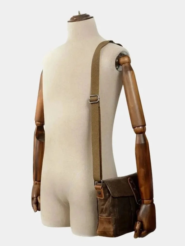 Balmoral Courier Transversal Bag | Savile & Co.