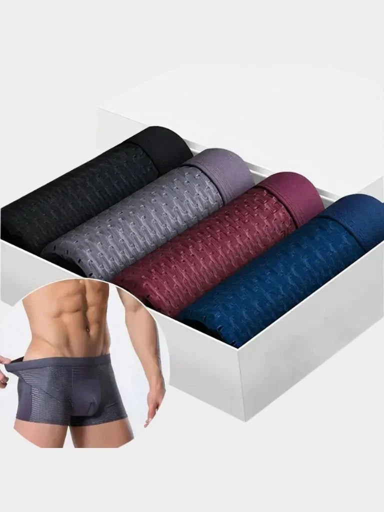 Bamboo Fiber Boxer Shorts - All-Day Comfort | Savile & Co.