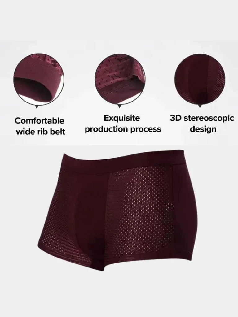 Bamboo Fiber Boxer Shorts - All-Day Comfort | Savile & Co.