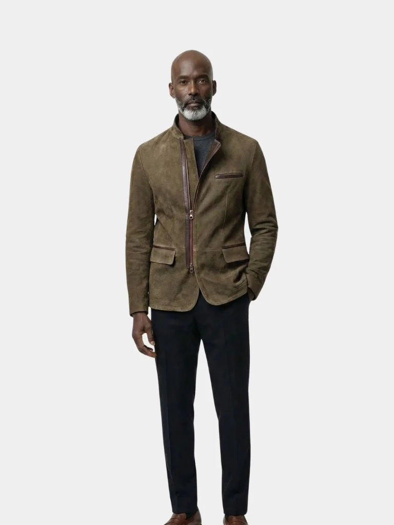 Bearstone Suede Field Jacket | Savile & Co.