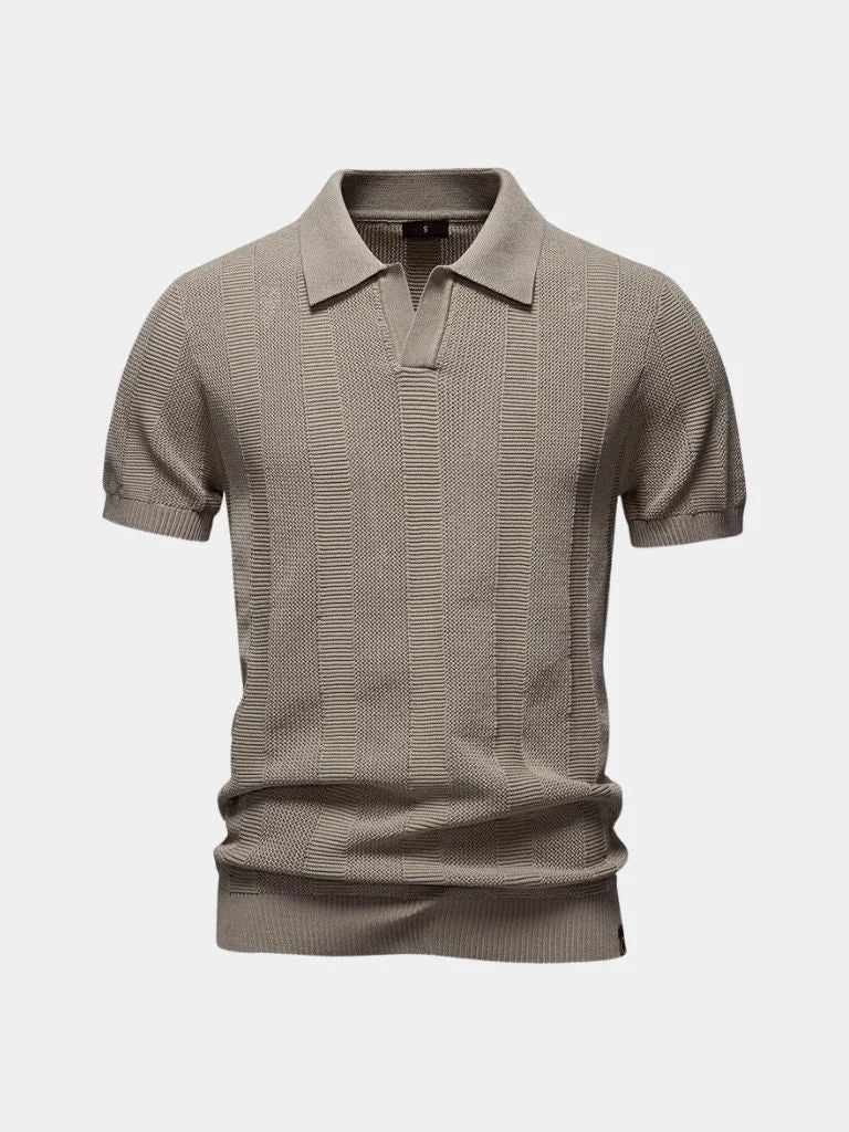 Beige Ancien Polo | Savile & Co.