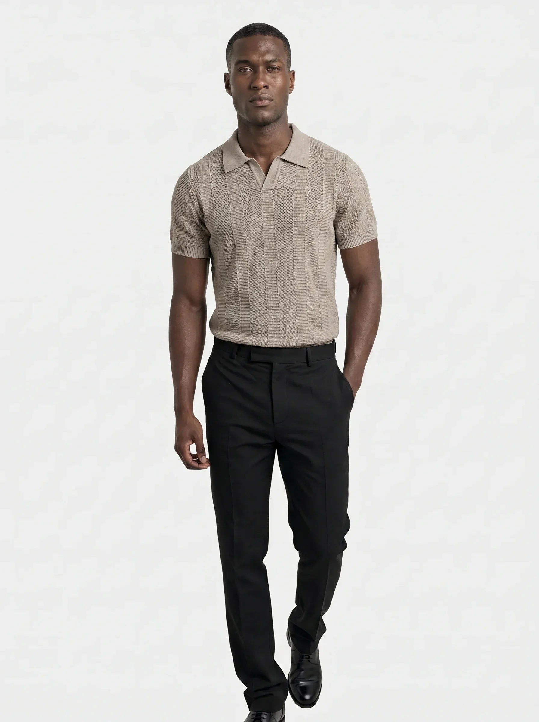 Beige Ancien Polo | Savile & Co.