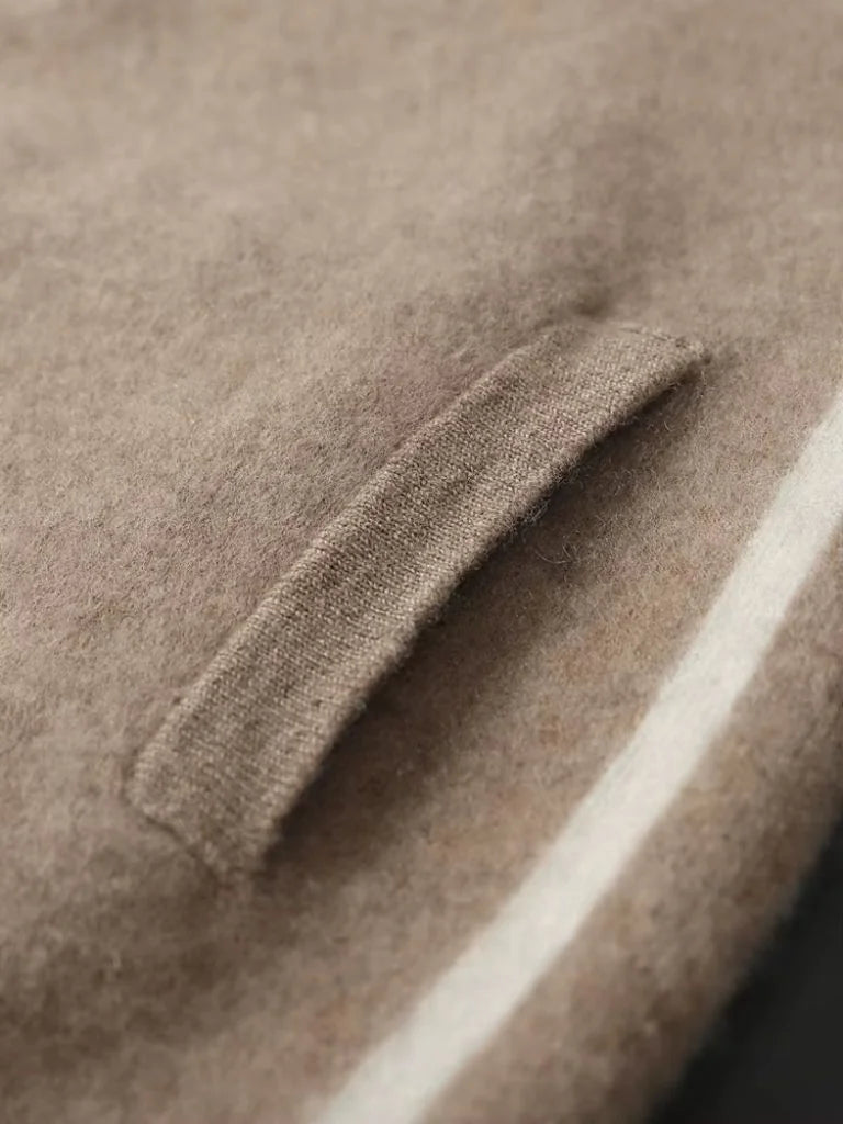Belvoir Taupe Cashmere Set | Savile & Co.