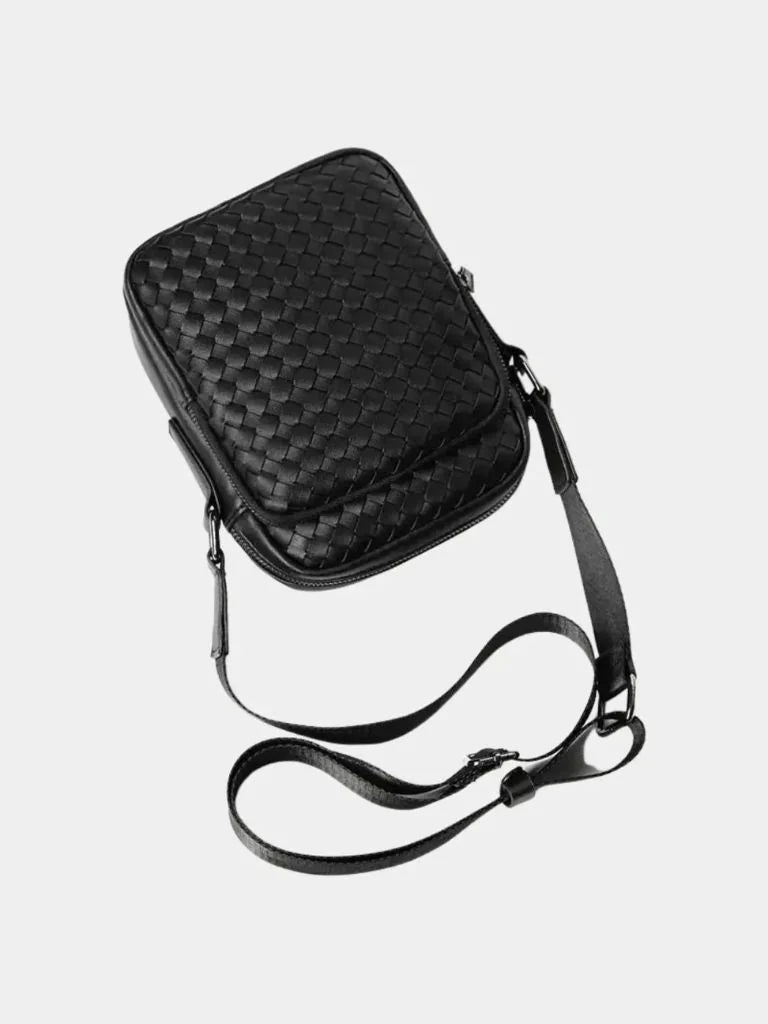 Braided Heritage Shoulder Bag | Savile & Co.