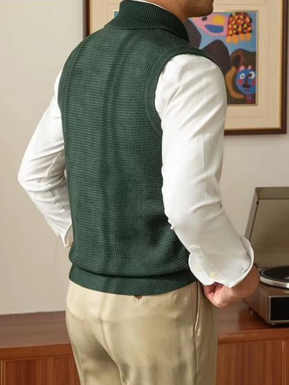 British Knit Vest Waistcoat | Savile & Co.