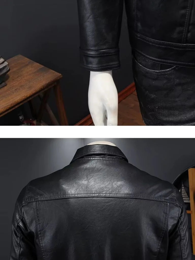 Bronze Rebel Leather Jacket | Savile & Co.
