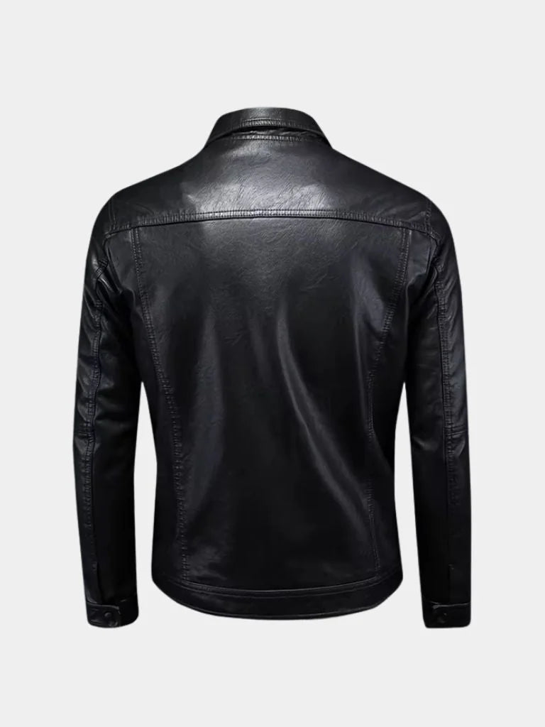 Bronze Rebel Leather Jacket | Savile & Co.