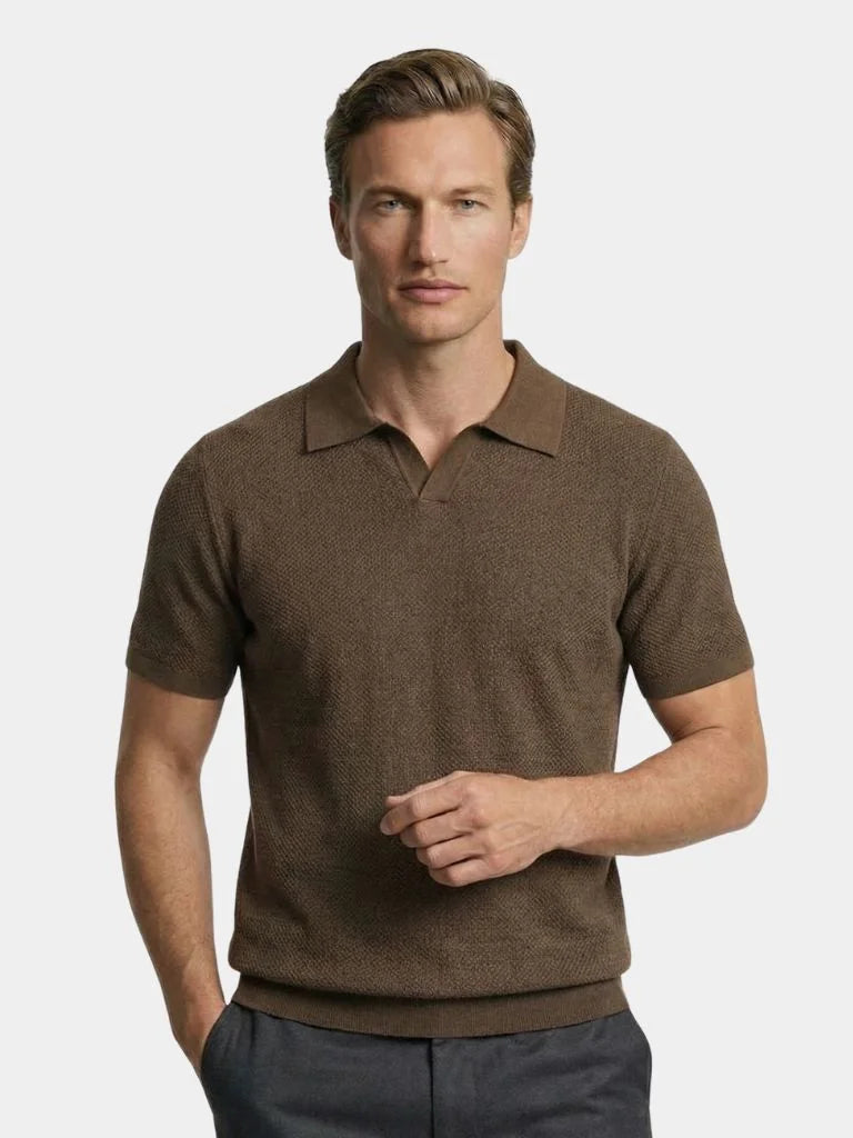 Brownstone Polo Shirt | Savile & Co.