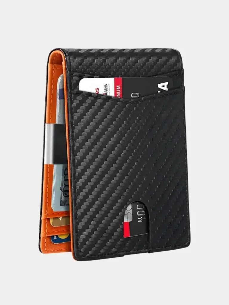Carbon Fiber Anti RFID Minimalist Wallet | Savile & Co.