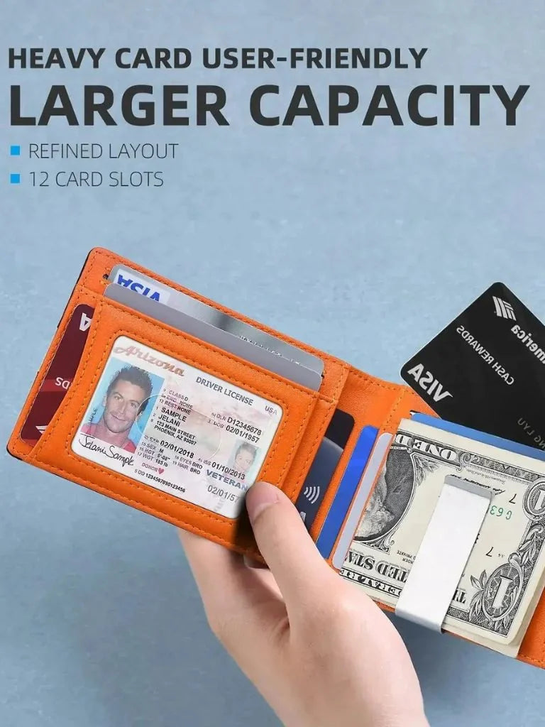 Carbon Fiber Anti RFID Minimalist Wallet | Savile & Co.