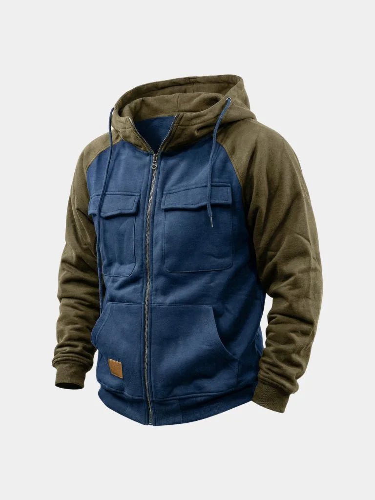 Cargo Trek Zip Hoodie | Savile & Co.