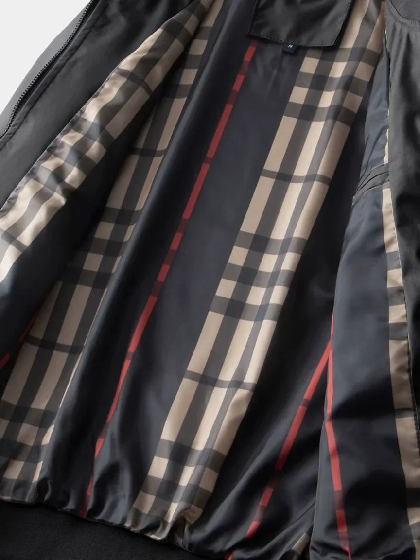 Casual Baseball Bomber Jacket | Savile & Co.