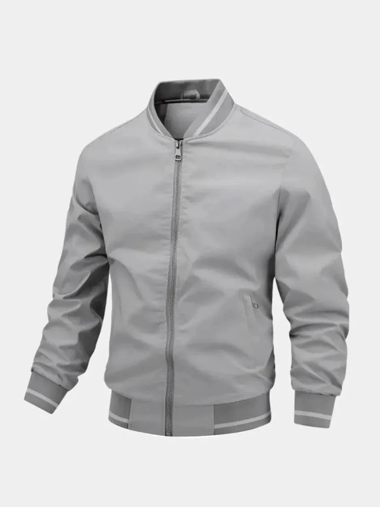 Casual Baseball Bomber Jacket | Savile & Co.