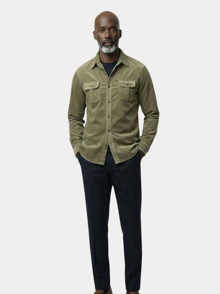 Casual Business Corduroy Shirt | Savile & Co.