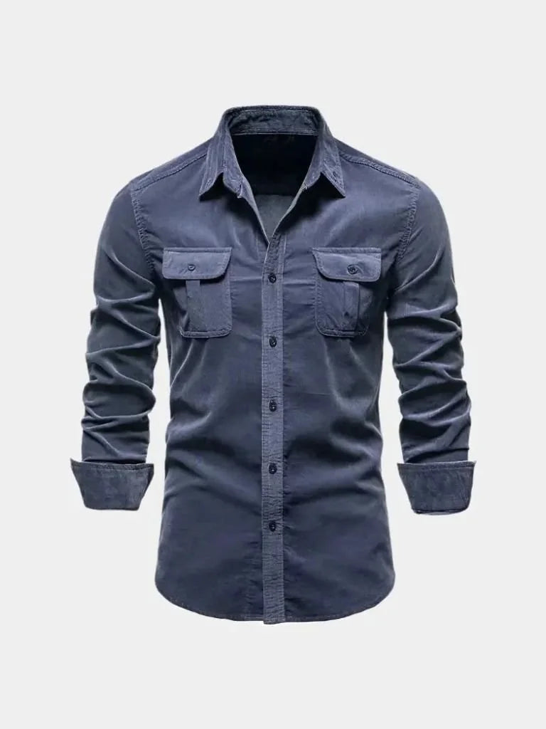 Casual Business Corduroy Shirt | Savile & Co.