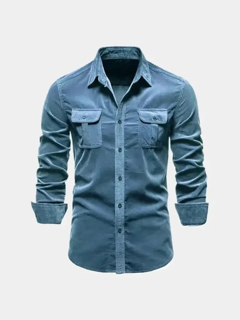 Casual Business Corduroy Shirt | Savile & Co.