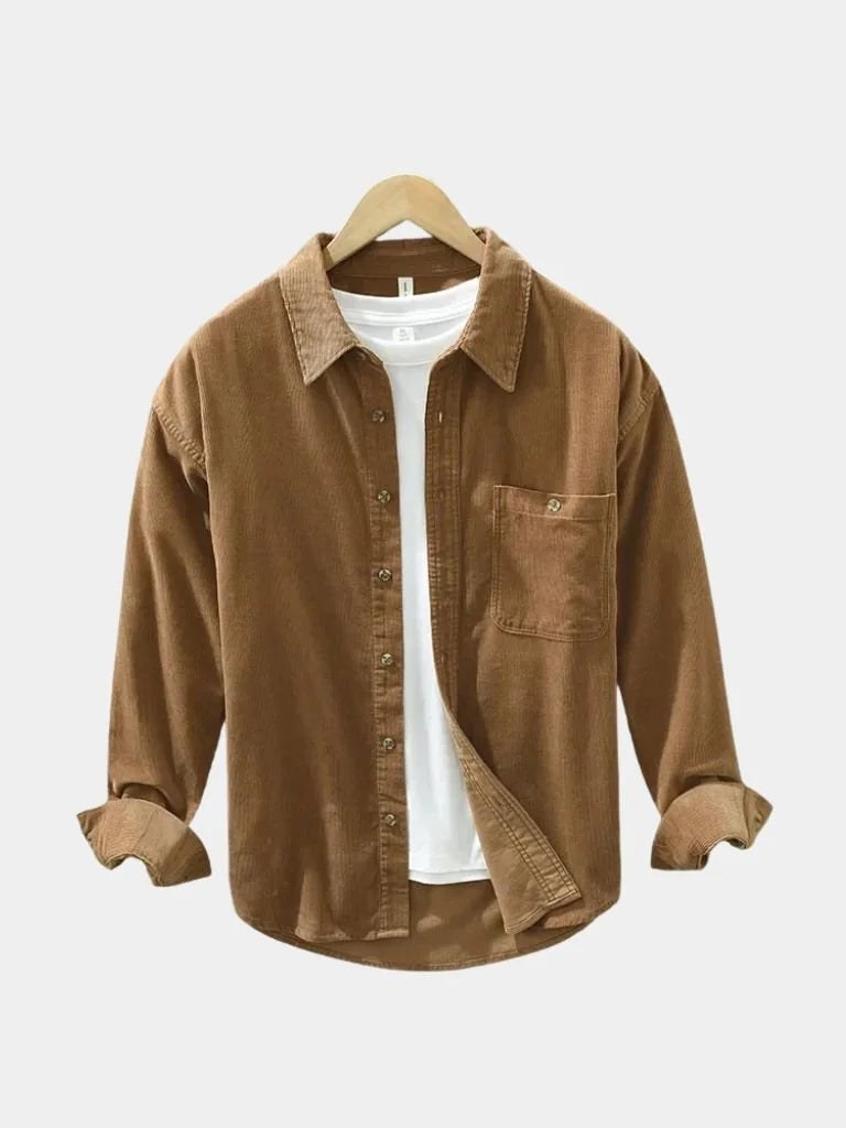 Casual Corduroy Shirt | Savile & Co.