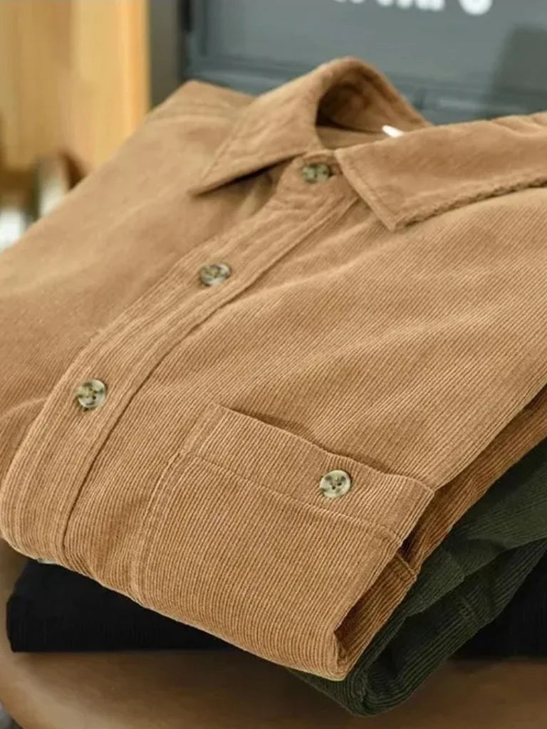 Casual Corduroy Shirt | Savile & Co.