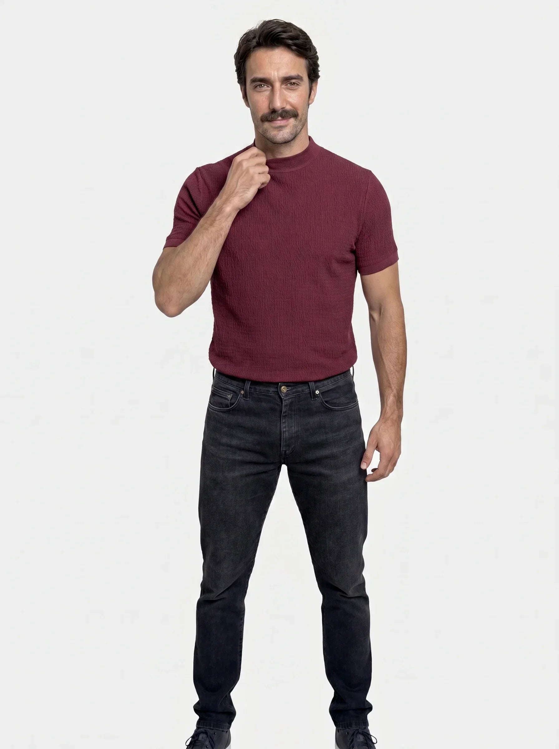 Casual Knit T-Shirt | Savile & Co.