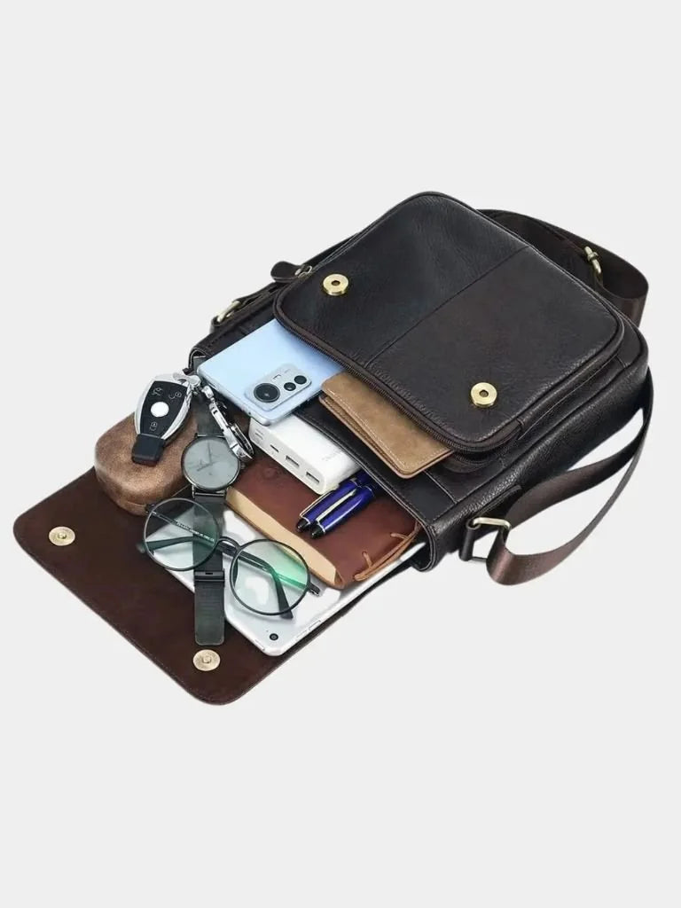 Casual Messenger Shoulder Bag | Savile & Co.