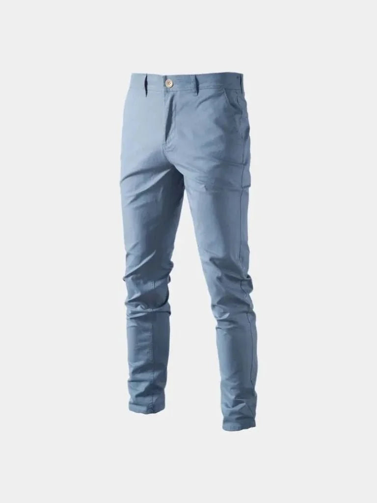 Casual Slim Fit Trousers | Savile & Co.