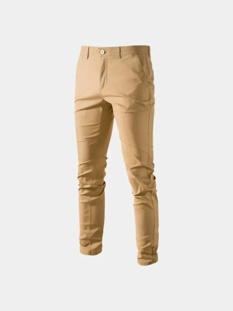 Casual Slim Fit Trousers | Savile & Co.