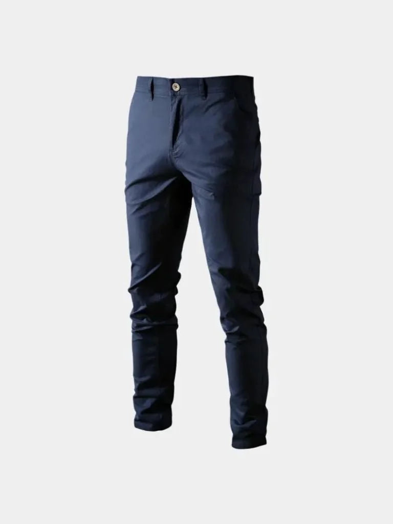 Casual Slim Fit Trousers | Savile & Co.