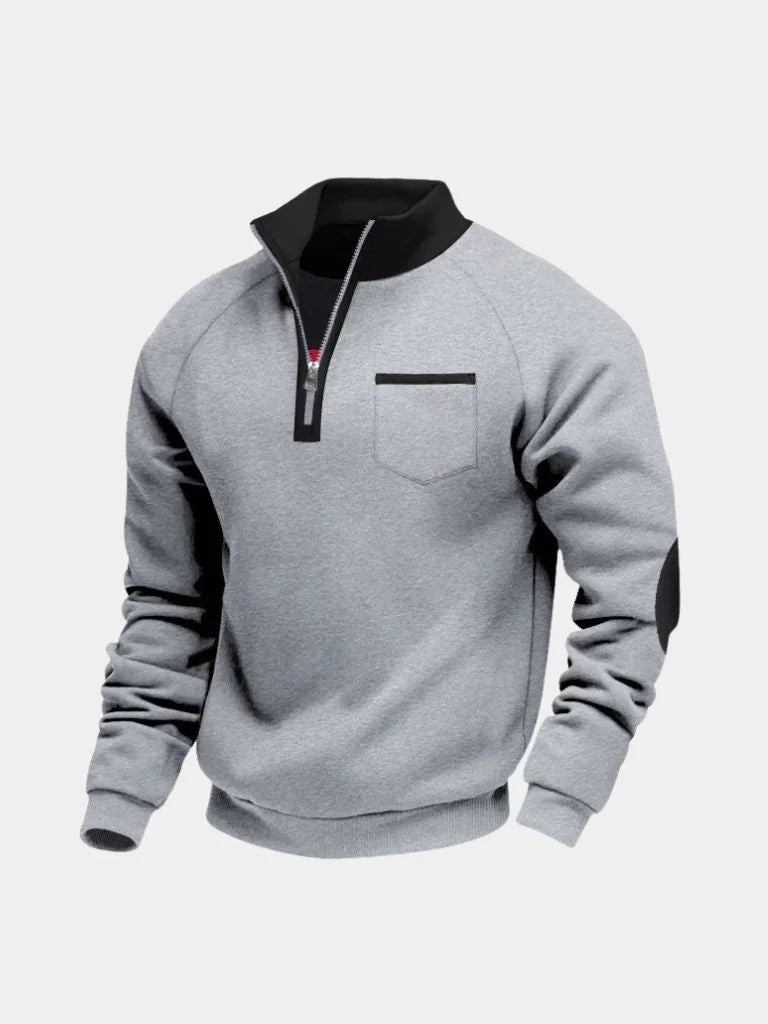 Classic Academy High Collar Pullover | Savile & Co.