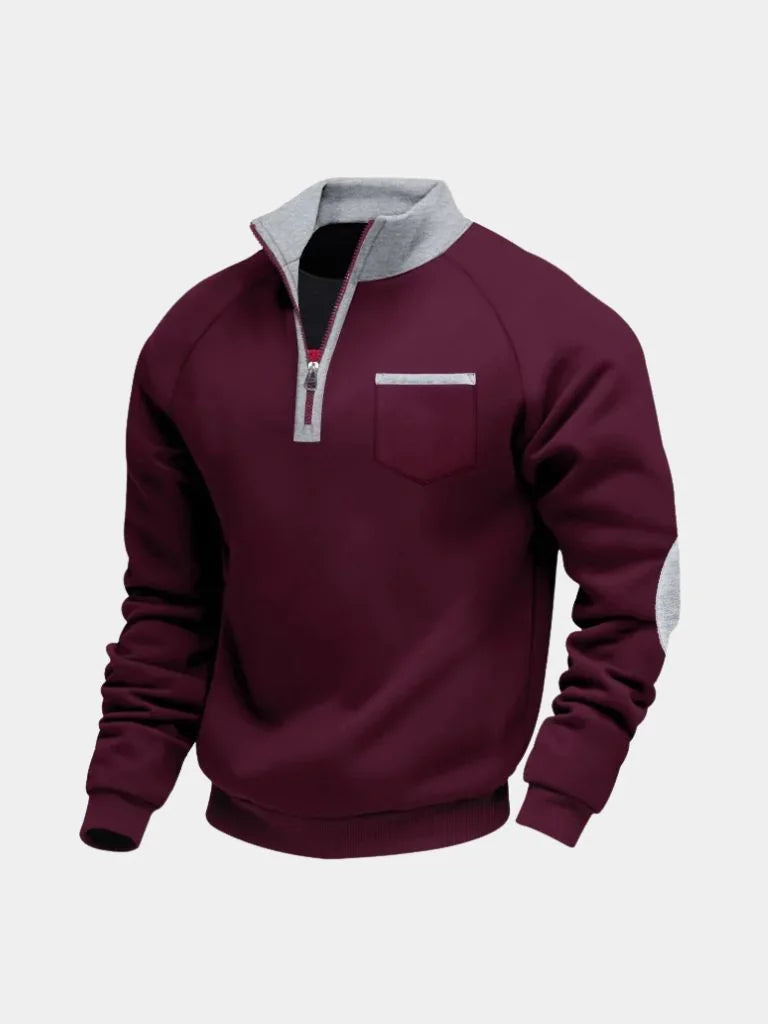 Classic Academy High Collar Pullover | Savile & Co.