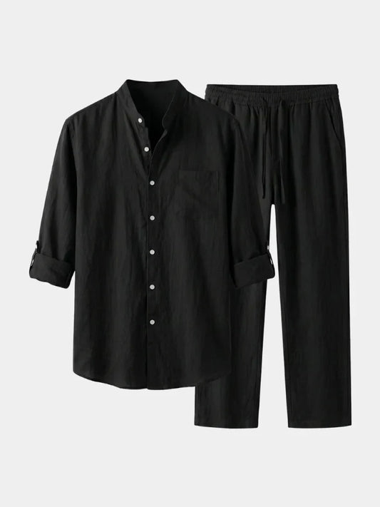 Classic Collar Relaxed Set | Savile & Co.
