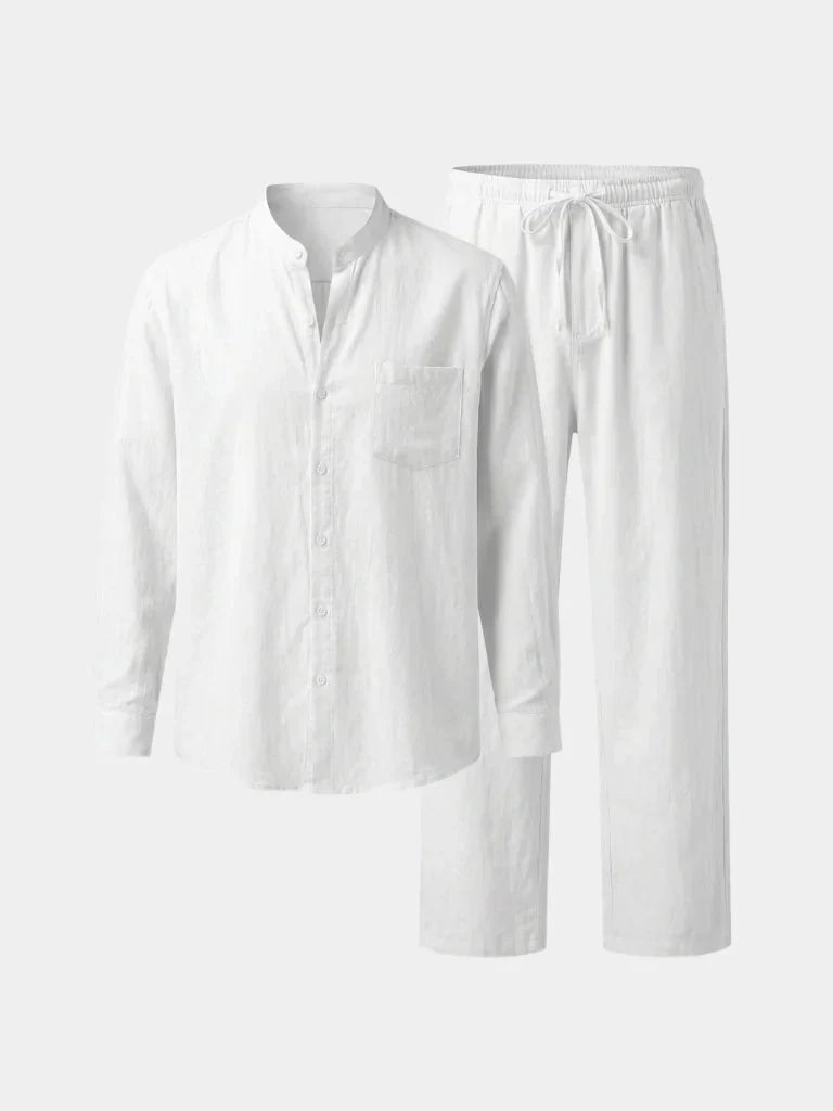 Classic Collar Relaxed Set | Savile & Co.