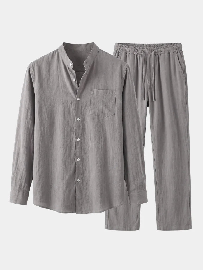 Classic Collar Relaxed Set | Savile & Co.