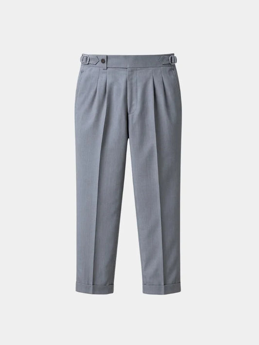 Classic Genova Sidetab Trousers | Savile & Co.