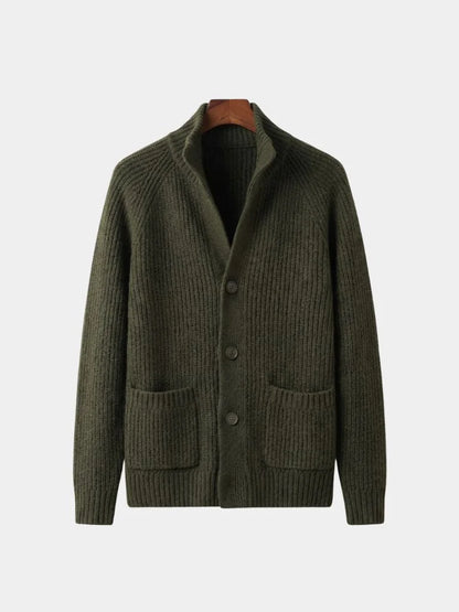 Classic Heritage Botton Knit Jacket | Savile & Co.