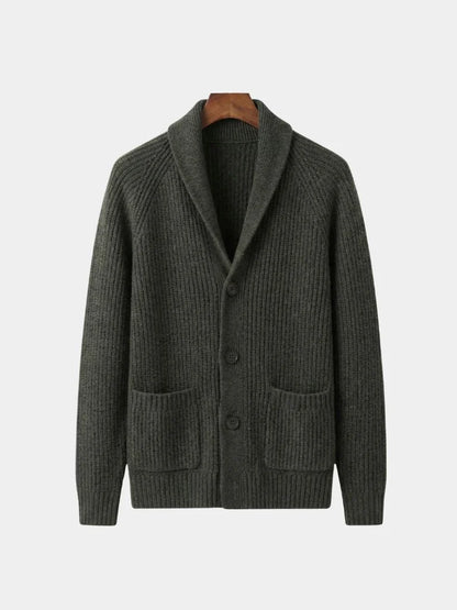 Classic Heritage Botton Knit Jacket | Savile & Co.