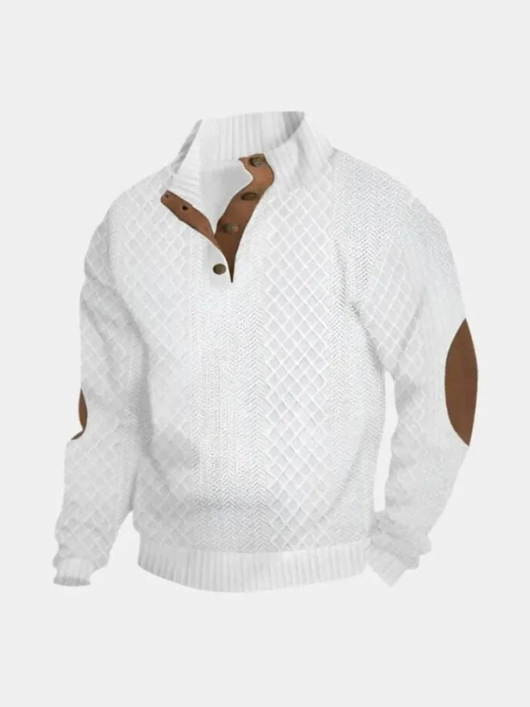 Classic High Collar Pullover | Savile & Co.
