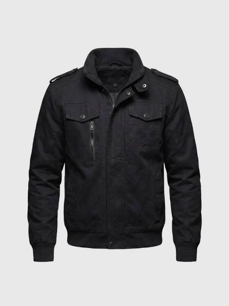 Command Ribbed Collar Jacket | Savile & Co.