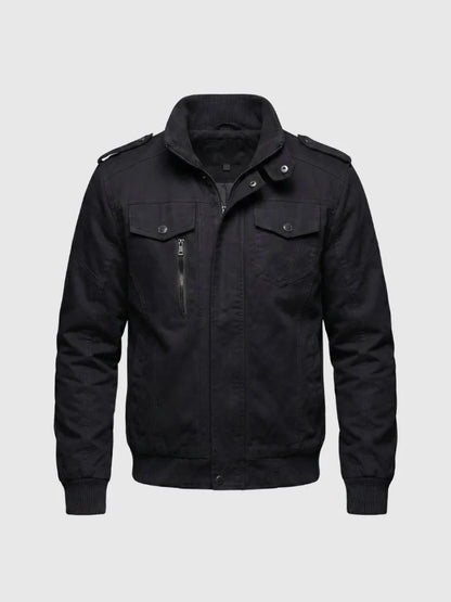 Command Ribbed Collar Jacket | Savile & Co.