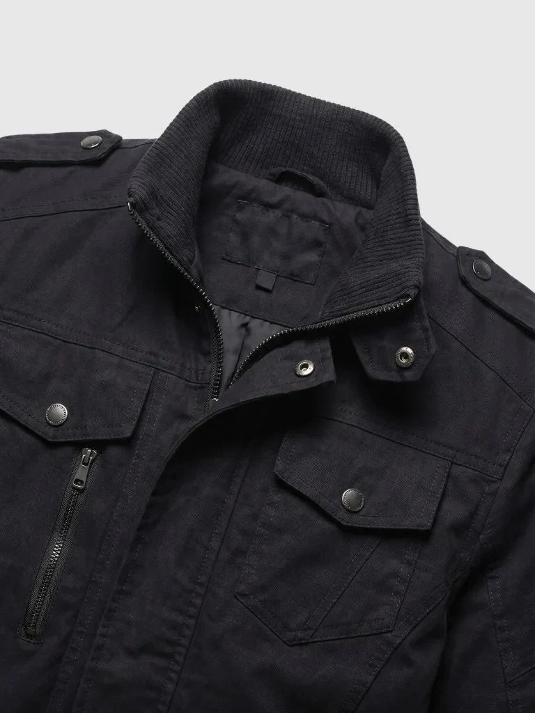 Command Ribbed Collar Jacket | Savile & Co.
