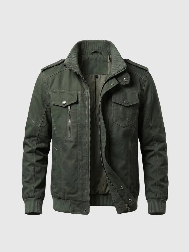 Command Ribbed Collar Jacket | Savile & Co.