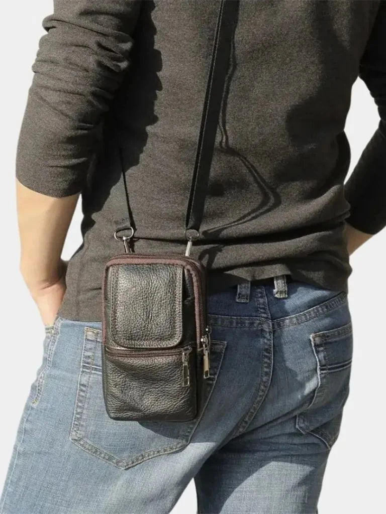 Compact Voyager Shoulder Bag | Savile & Co.